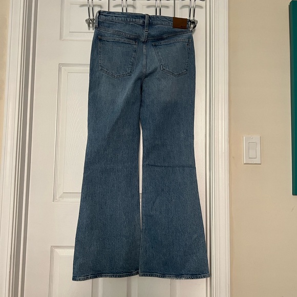 Madewell The Perfect Vintage Flare Jeans Denim Pants Size 28 Delavan Wash - Picture 4 of 10